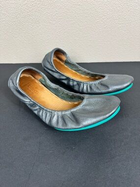 Tieks by Gavrieli in PEWTER silver Size 9
